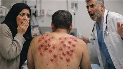 وجدتُ ثلاثين بقعة حمراء على ظهر زوجي تشبه بيض الحشرات