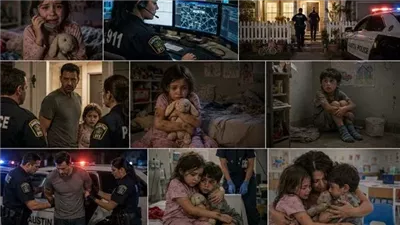 اتصلت ابنتي الصغيرة بالطوارئ وقالت: “أفعى أبي تؤلمني”… لكن ما اكتشفته الشرطة داخل الغرفة الرمادية صدم الجميع 😨