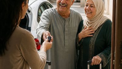  جوزي لعب في فرامل عربيتي من ورايا