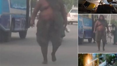 رجل ضخم في مصر