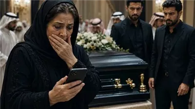 في جنازة زوجي وصلتني رسالة من رقمه: 