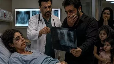 الطبيب نظر إلى صورة الأشعة... ثم التفت إلى الزوج وقال: الحقيقة أخطر مما تتخيل!