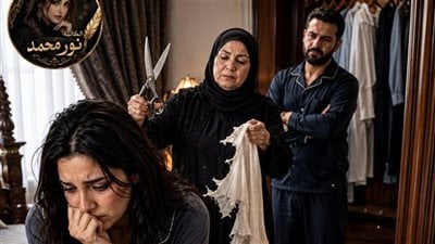 حكايه حماتي وزوجي من حكايات نور محمد