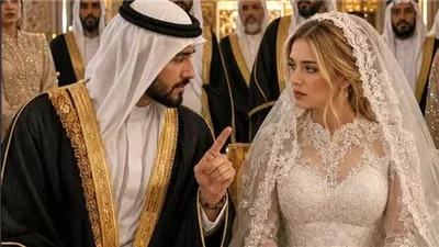 الشيخ اتجوز بنت روسية جميلة