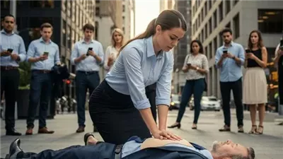 شابة تفوّت مقابلة عمل لإنقاذ حياة رجل  وبعد ساعات تكتشف من يكون حقًا