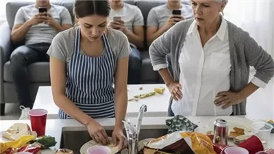 حماتي ظنتني خادمتها… فغادرت بصمت، وبعدها انهار كل شيء