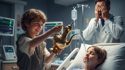 ماء الأمل معجزة فتاة صغيرة