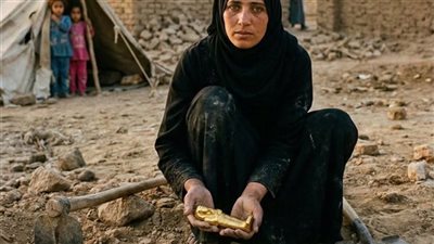 اشترت ام ارض وعند الحفر اكتشفت سراً غير كل شيء