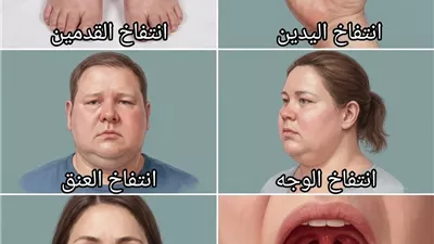  انتفاخ اليدين: اشرب ال..