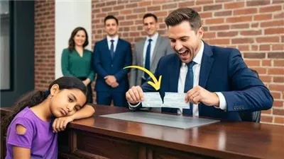 مزّق شيك طفلة متّسخة… ولم يعرف أنّها الوريثة الحقيقيّة للبنك!