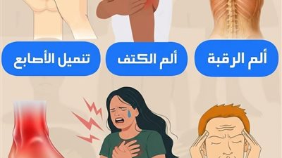  ألم الرقبة : ارتفاع ضغط الدم 