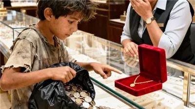 دخل طفلٌ يحمل عملاتٍ باردة… فخرج العالم كلّه أدفأ من قبل