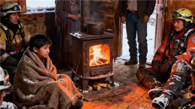 فتحت بابها لعصابةٍ في عاصفةٍ ثلجية… وما فعلوه عند الفجر صدم بلدة مونتانا بأكملها! 