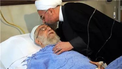 لحظة وفاة المرشد الايراني.. 
