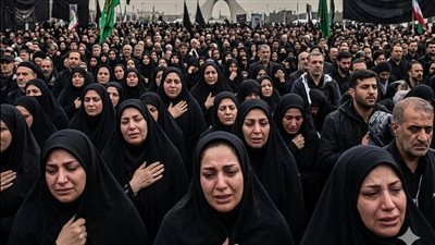 ايران تعلن حالة الحداد