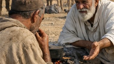 البخيل وشيخ الدهب